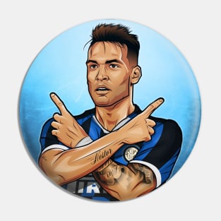 LAUTARO MARTINEZ COMICS Pin