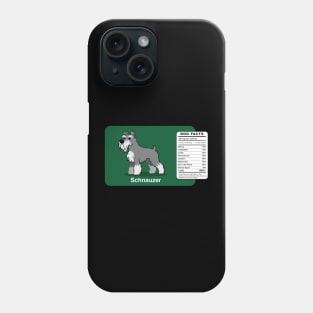 Schnauzer Dog Phone Case