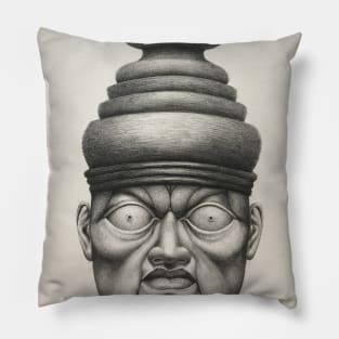 Ancient sculpture Pillow