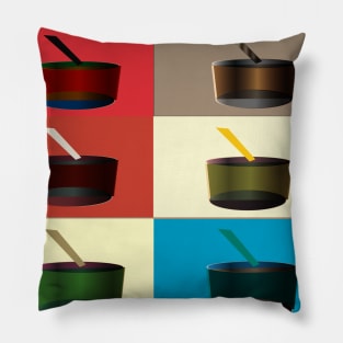 Pop Art Cans Pillow