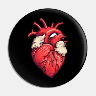 Magic man heart Pin