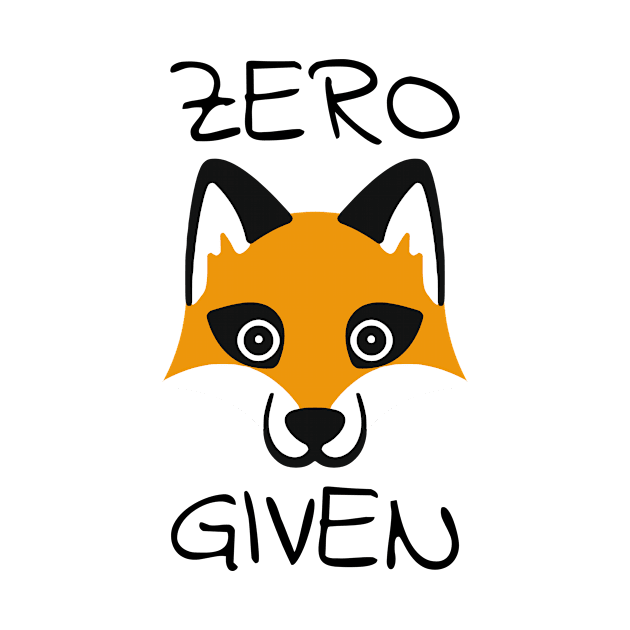 Zero Fox Given by PH-Design