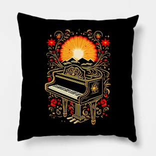 Piano Player Pillow