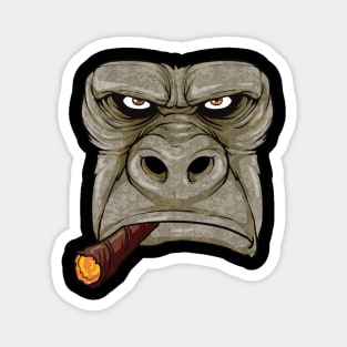 Grumpy Gorilla Magnet