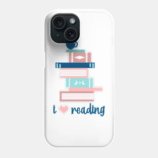 I Heart Reading Book Lover Phone Case