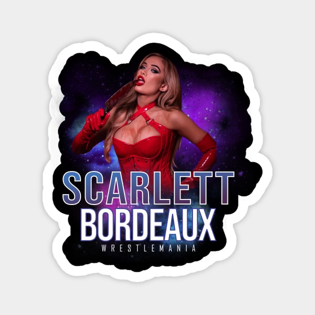 scarlett wrestle Magnet by KomenX