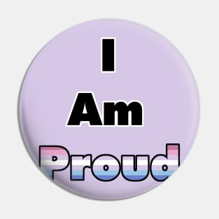 I am proud (bigender) Pin