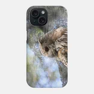 owl - portrait Phone Case