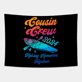 Cousin Crew 2024 Summer Vacation Beach Family Trips Tapestry