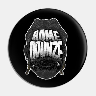 Rome Odunze Chicago Player Silhouette Pin