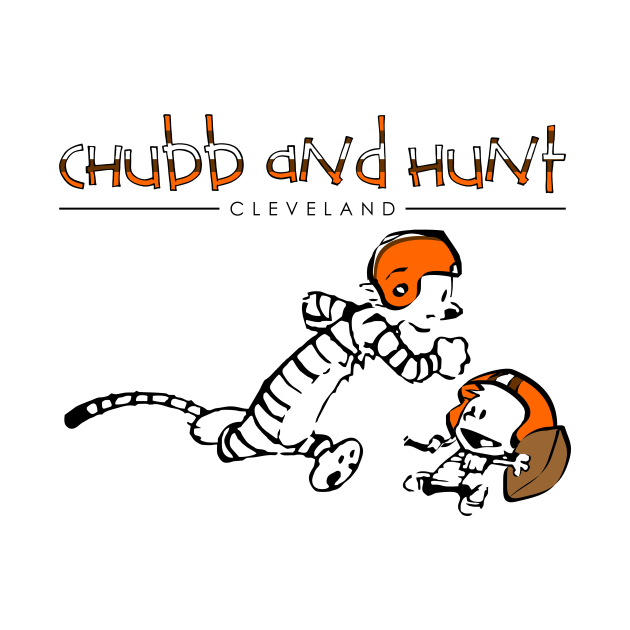 Discover Chubb and Hunt - Cleveland Browns Football Team - T-Shirt