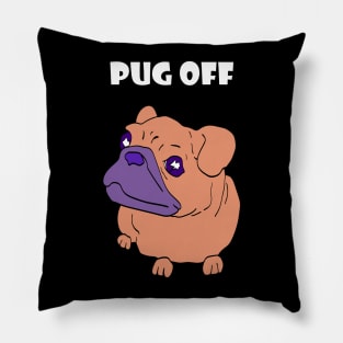 Pug off Pillow