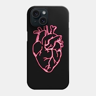 Heart Anatomy Art Phone Case