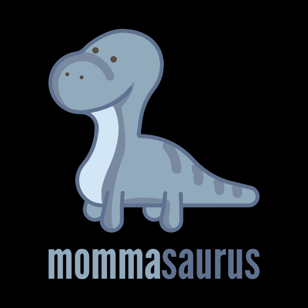 Mommasaurus Shirt Dinosaur Family Shirt Set by DoggyStyles