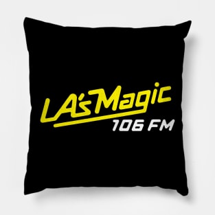 LA's MAGIC 106 FM Retro Defunct Radio Station Pillow