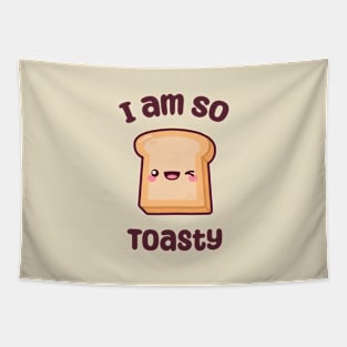 Cute Toasty Toast Tapestry