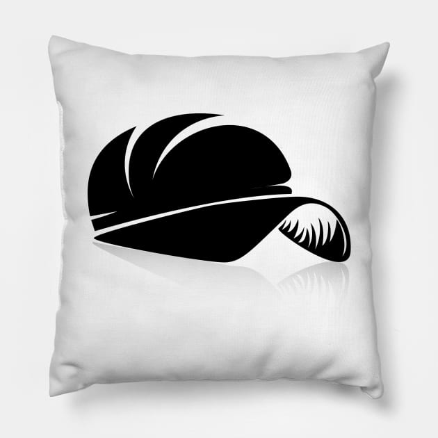 Rapper Cap Pillow by Whatastory