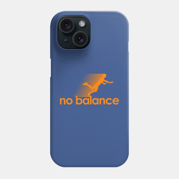 No Balance Logo Orange Phone Case by theshirts