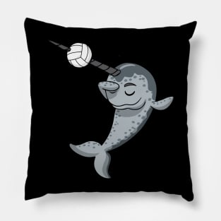 Dabbing Narwhal Volleyball Dab Pillow