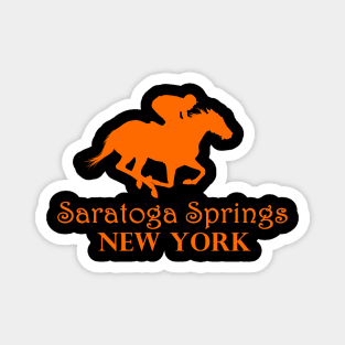 Saratoga Springs New York Horse Racing Magnet