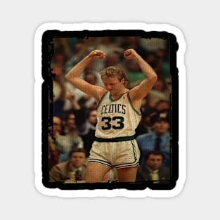 Larry Bird Celtics Vintage Magnet