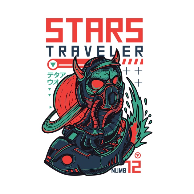 Stars Traveller by badsyxn