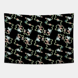 Colorful Flowers Tapestry