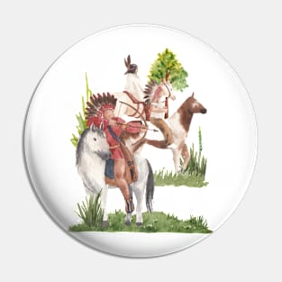 Native American Tribal Pin