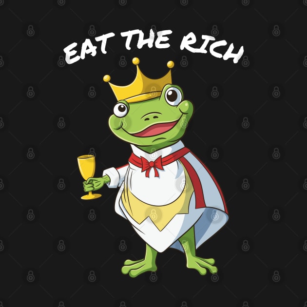 Eat The Rich Frog by micho2591