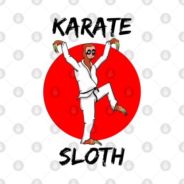 Sloth Karate by mailboxdisco