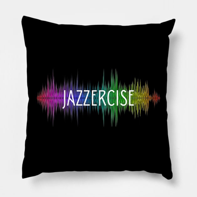 Jazzercise Beats Pillow by Tea Time Shop