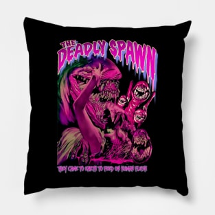 They Came To Earth To Feed On Human Flesh (version 3) Pillow