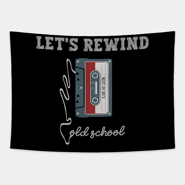 Cassette Tape Tapestry by keng-dela