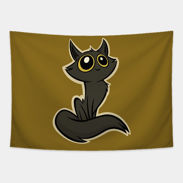 Le Chat Noir Tapestry by westinchurch