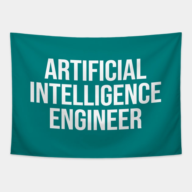 Artificial Intelligence Engineer Tapestry by ShopBuzz