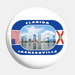 Florida, Jacksonville City, USA Pin