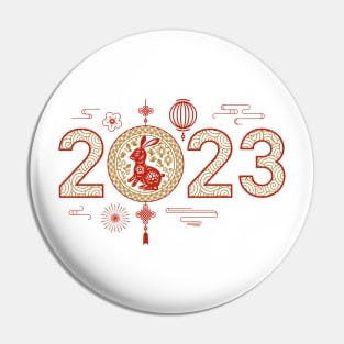 Year of the Rabbit 2023 Chinese New Year Pin