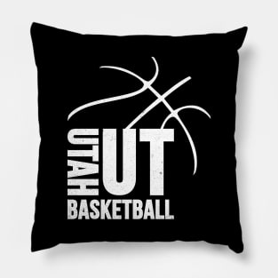 Utah Basketball 02 Pillow