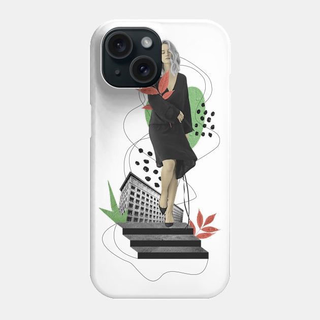 Autumn Girl Phone Case by Khaletskaya 