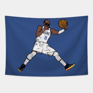 Kyrie Irving Dallas Layup Tapestry