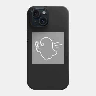 Lovely Ghostie on their way to solve a mystery! Phone Case