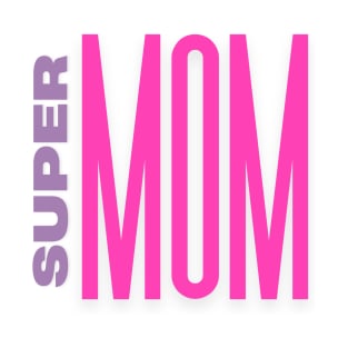 SUPERMOM, mothers day, american mother T-Shirt