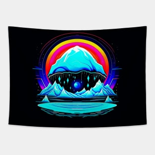 Iceberg Portal and Ufo sightings Tapestry