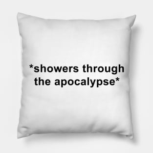 Showers Through the Apocalypse Pillow