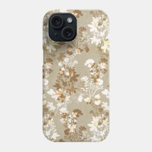 fall winter floral Phone Case