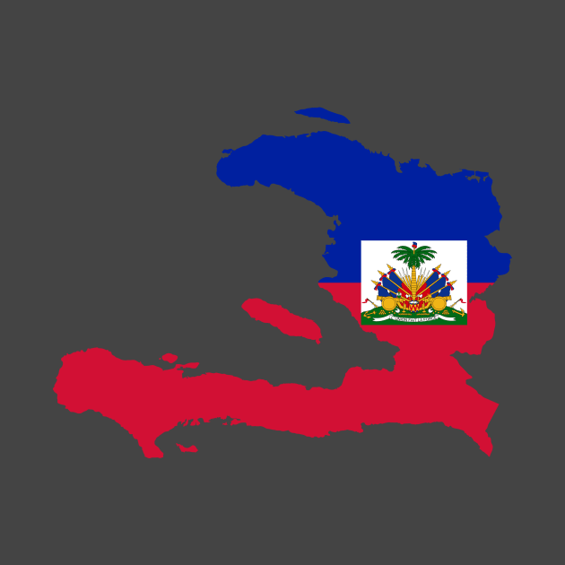 HAITIAN MAP FLAG by Pro Melanin Brand