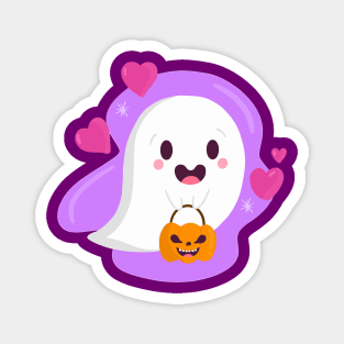 Kawaii Ghost Magnet