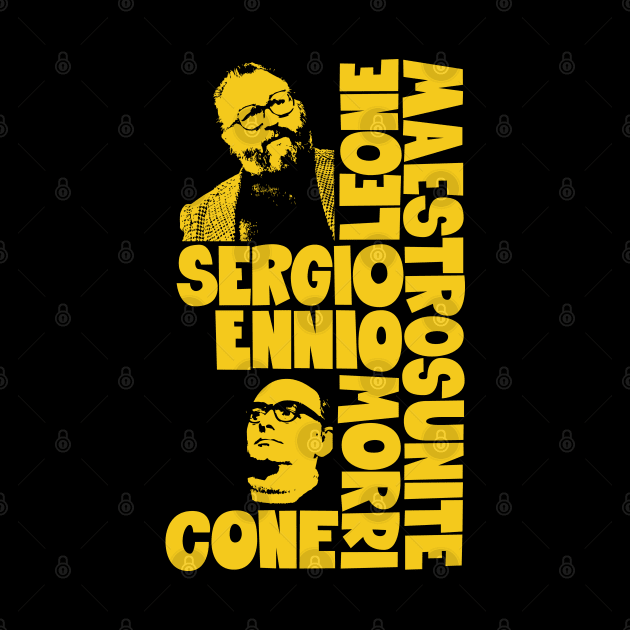 Sergio Leone and Enio Morricone - Maestros Unite by Boogosh