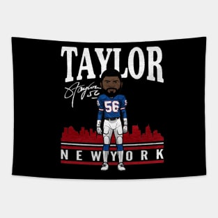 Lawrence Taylor New York G Toon Tapestry