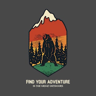 Find your adventure in the great outdoors t-shirt T-Shirt